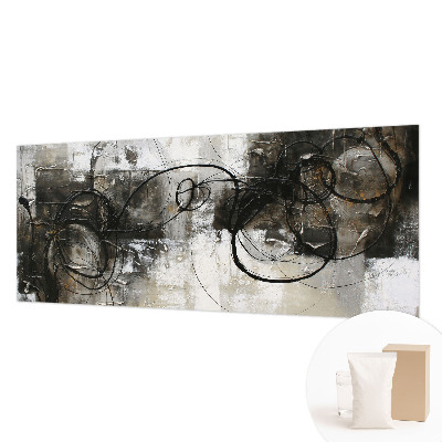 Papel mural texturado decorativo con un diseño de vórtice abstracto