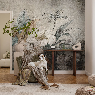Mural de pared con estampado hermoso con motivo ‘‘Sueño de flores’’