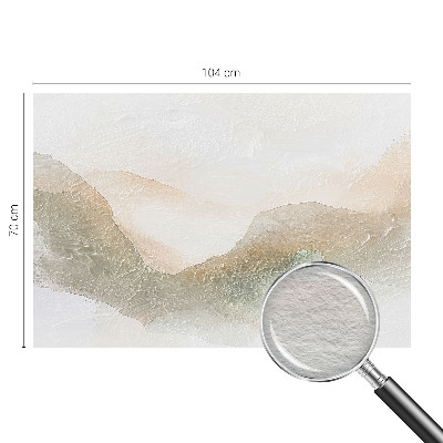 Fotomural decorativo para cabecero de cama con un diseño de rayas sutiles