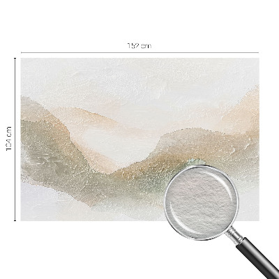 Fotomural decorativo para cabecero de cama con un diseño de rayas sutiles