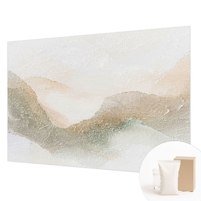 Fotomural decorativo para cabecero de cama con un diseño de rayas sutiles