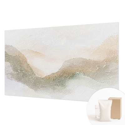 Fotomural decorativo para cabecero de cama con un diseño de rayas sutiles