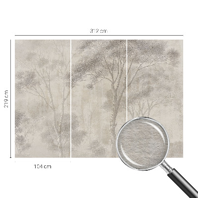 Mural decorativo con diseño 