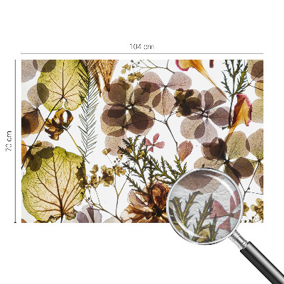 Papel mural con patrón decorativo con composición de fibras naturales