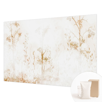 Mural decorativo con diseño de elegancia botánica