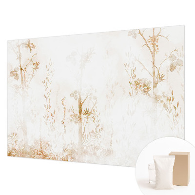 Mural decorativo con diseño de elegancia botánica