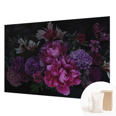 Mural decorativo con diseño de elegancia floral