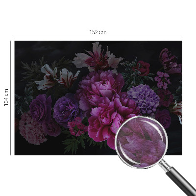 Mural decorativo con diseño de elegancia floral