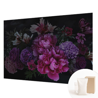 Mural decorativo con diseño de elegancia floral
