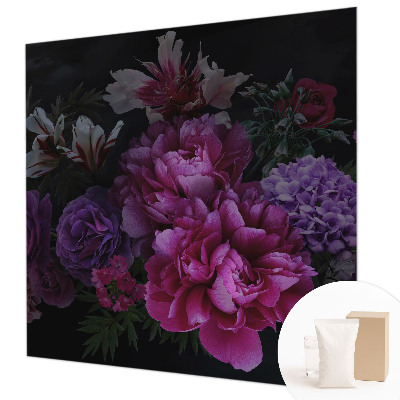 Mural decorativo con diseño de elegancia floral