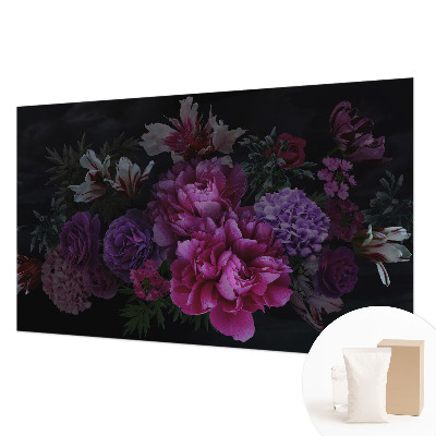 Mural decorativo con diseño de elegancia floral
