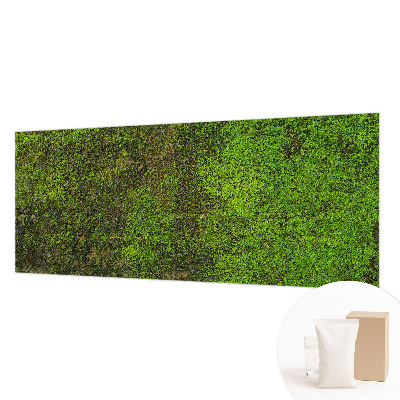 Papel mural con patrón decorativo con diseño de alfombra verde