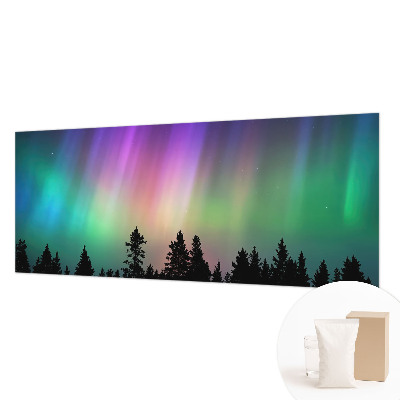 Mural de pared con estampado hermoso con un motivo de cielo mágico