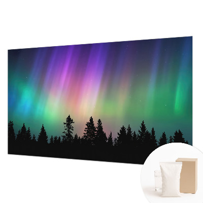 Mural de pared con estampado hermoso con un motivo de cielo mágico