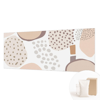 Mural decorativo con diseño de puntos sutiles