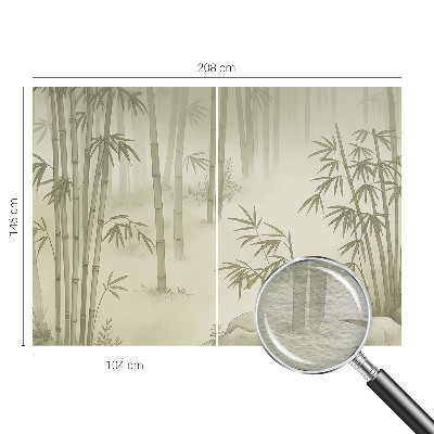 Mural decorativo con un paisaje tranquilo para decoración de interiores