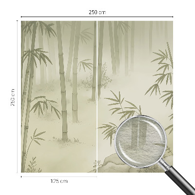 Mural decorativo con un paisaje tranquilo para decoración de interiores