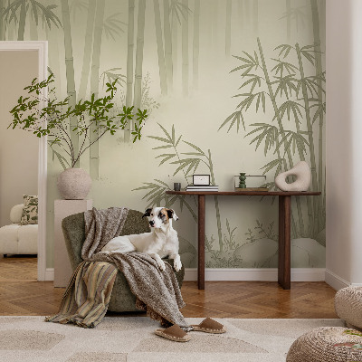 Mural decorativo con un paisaje tranquilo para decoración de interiores