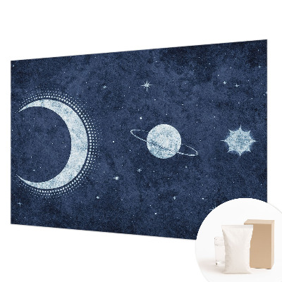 Fotomural decorativo para cabecero de cama con motivo de estrella