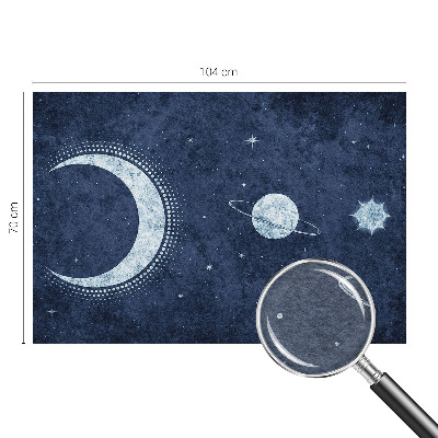 Fotomural decorativo para cabecero de cama con motivo de estrella