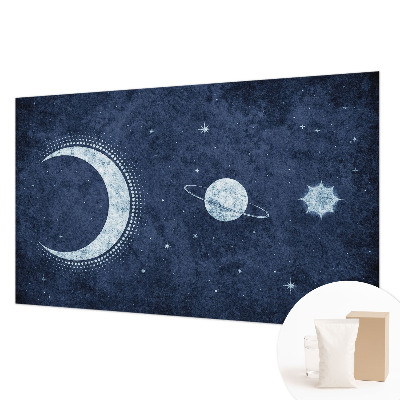 Fotomural decorativo para cabecero de cama con motivo de estrella