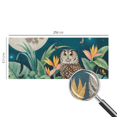 Papel mural texturado decorativo con diseño Safari lunar