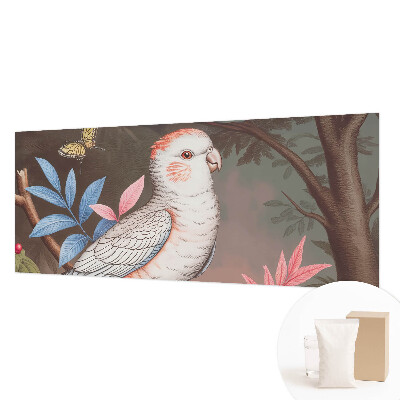 Mural decorativo con motivo de naturaleza tropical