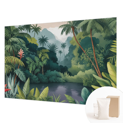 Fotomural decorativo para cabecero de cama con paisajes exóticos