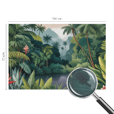 Fotomural decorativo para cabecero de cama con paisajes exóticos