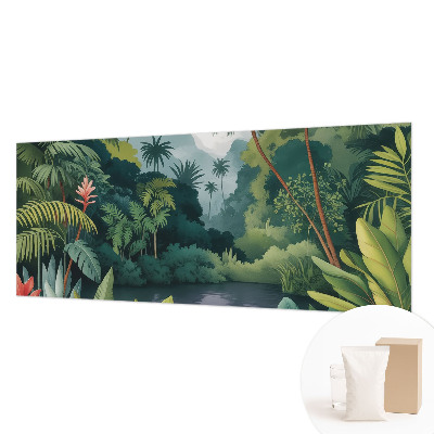 Fotomural decorativo para cabecero de cama con paisajes exóticos