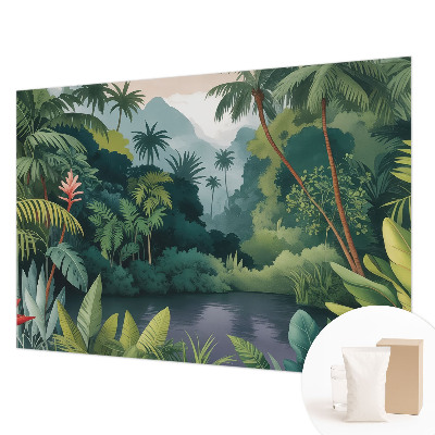 Fotomural decorativo para cabecero de cama con paisajes exóticos