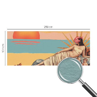 Fotomural decorativo para cabecero de cama con el motivo 