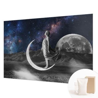 Papel mural texturado decorativo con el diseño 'Sueños Nocturnos'