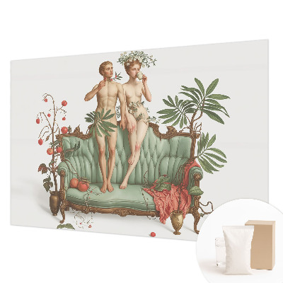 Mural decorativo con diseño 