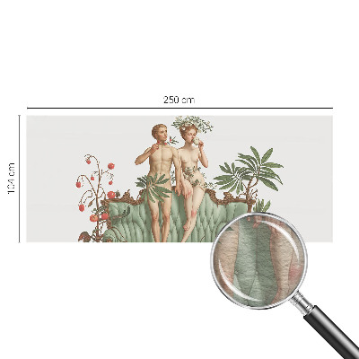 Mural decorativo con diseño 