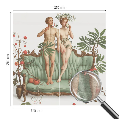 Mural decorativo con diseño 