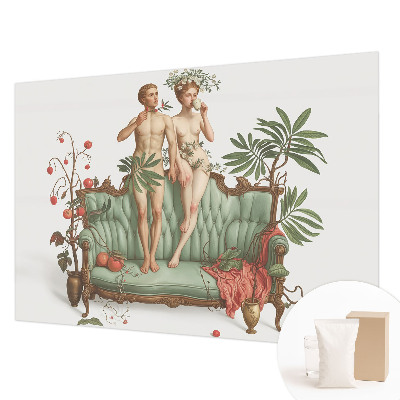 Mural decorativo con diseño 