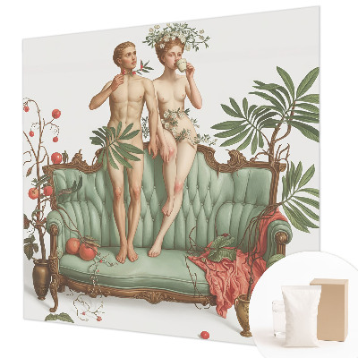 Mural decorativo con diseño 