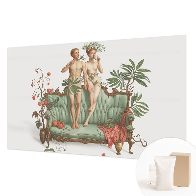 Mural decorativo con diseño 