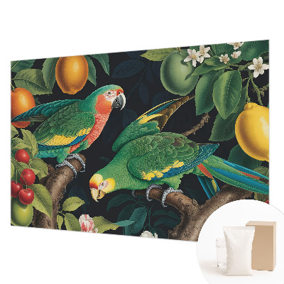 Fotomural decorativo para cabecero de cama con diseño Aventura tropical para cabecero