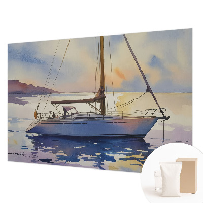 Papel mural texturado decorativo con diseño «Velero Oeste»