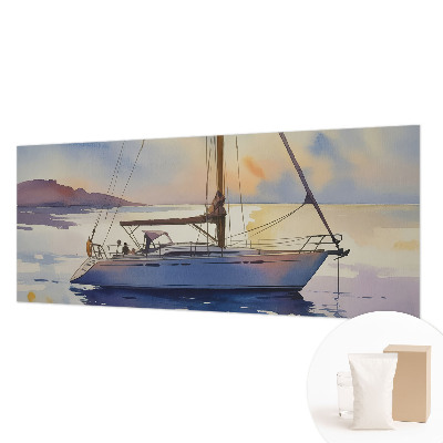 Papel mural texturado decorativo con diseño «Velero Oeste»