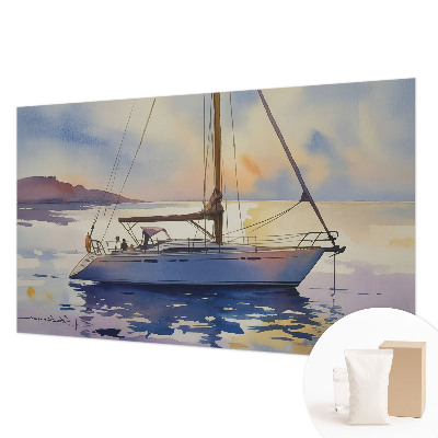 Papel mural texturado decorativo con diseño «Velero Oeste»