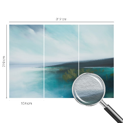 Fotomural decorativo para cabecero de cama con el diseño 