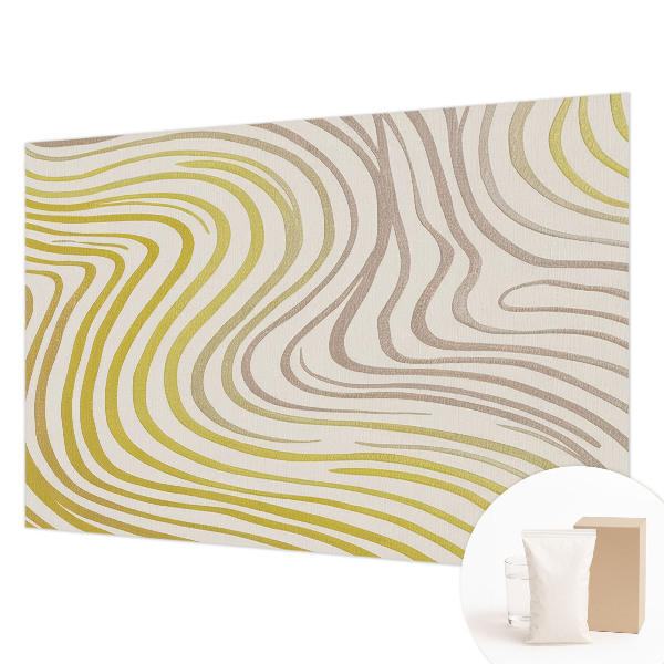 Mural de pared con estampado hermoso con motivo de elegancia líquida