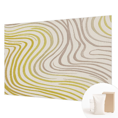 Mural de pared con estampado hermoso con motivo de elegancia líquida