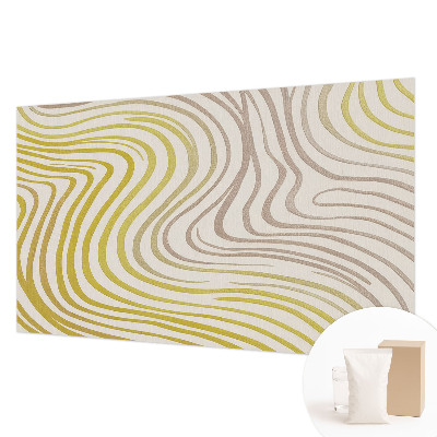 Mural de pared con estampado hermoso con motivo de elegancia líquida