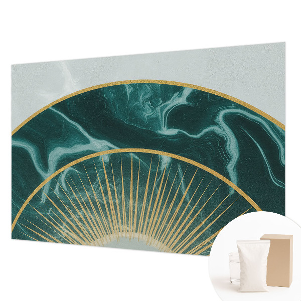Papel mural texturado decorativo con acabado de mármol elegante