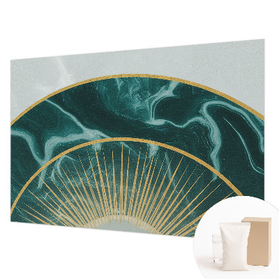 Papel mural texturado decorativo con acabado de mármol elegante