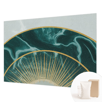 Papel mural texturado decorativo con acabado de mármol elegante